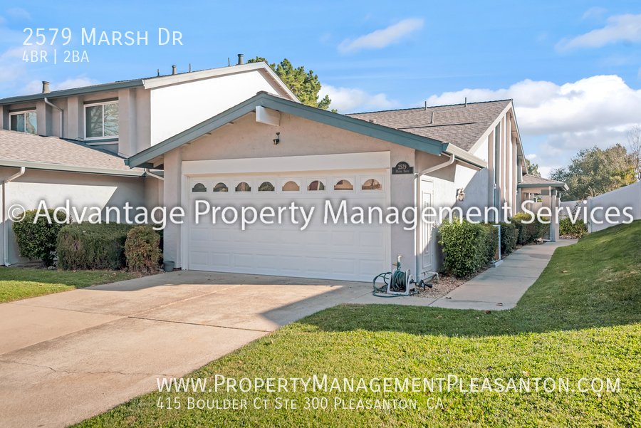 Unique 4 Bed, 2 Bath, 1,683 sq. ft. Townhome off Bollinger Canyon Rd property image