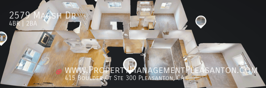 Unique 4 Bed, 2 Bath, 1,683 sq. ft. Townhome off Bollinger Canyon Rd property image