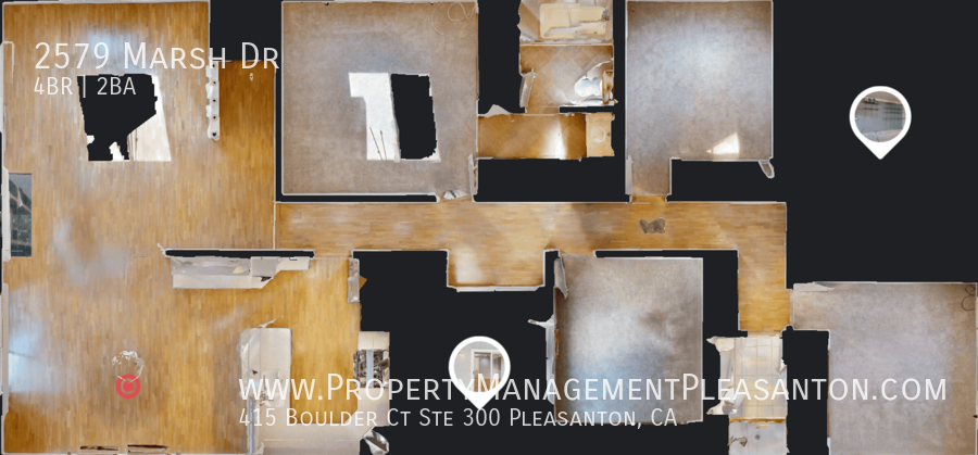 Unique 4 Bed, 2 Bath, 1,683 sq. ft. Townhome off Bollinger Canyon Rd property image