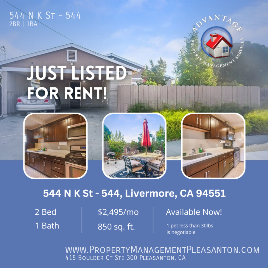 2 Bed, 1 Bath Remodeled Home near Downtown Livermore property image