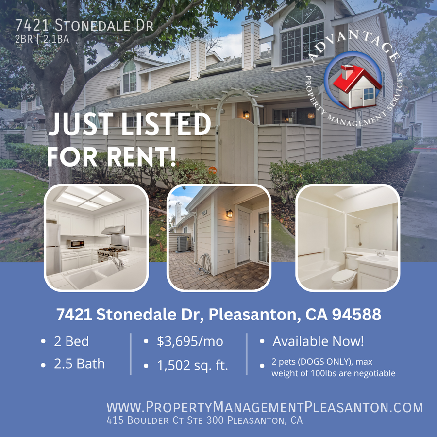 Nice 2 bed/2.5 bath 1,502 sq ft Townhome Across from Stoneridge Mall property image