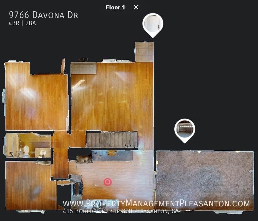 Two-Story 4 bed/2 bath 1,407 sq ft house off of 680 and Alcosta Blvd property image