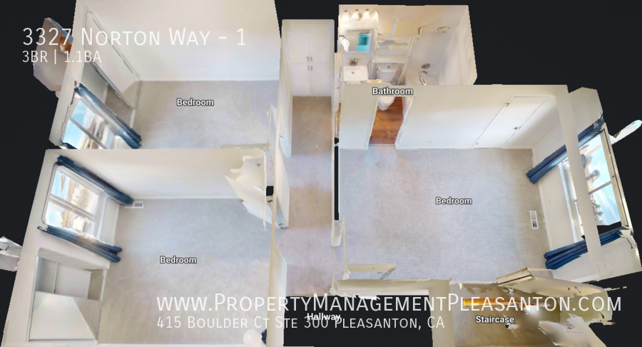 3 Bed, 1.5 Bath, 1182 sq ft Townhome property image