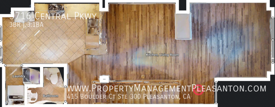 Tri-Level 3 Bed/3.5 Bath 1,634 sq ft Townhome Next to Emerald HS property image