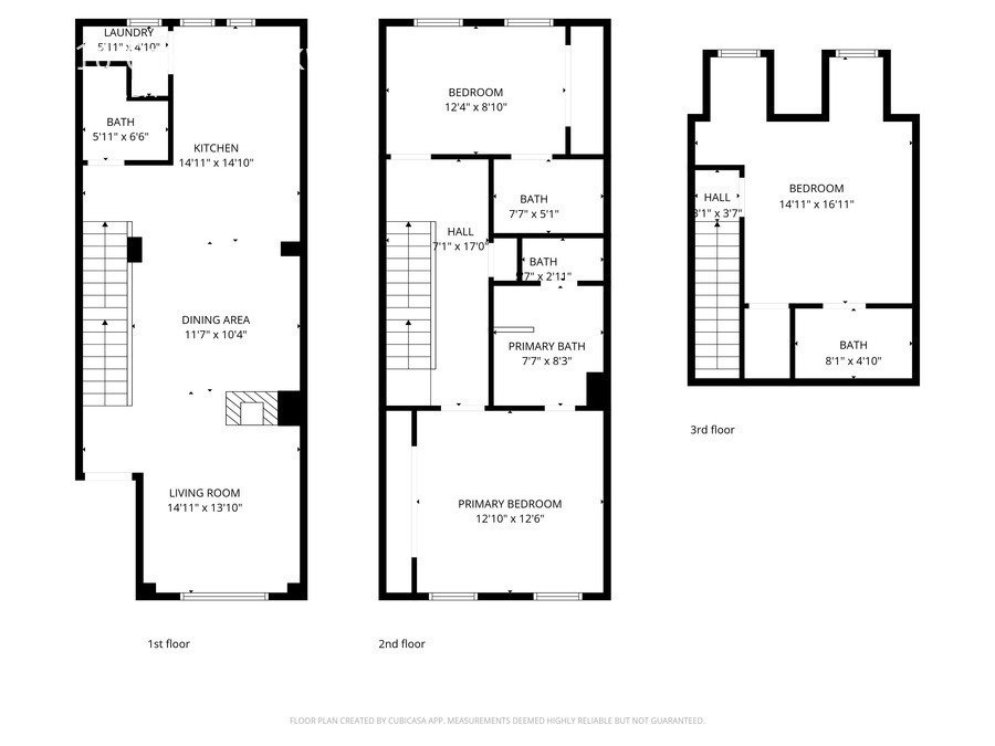 Tri-Level 3 Bed/3.5 Bath 1,634 sq ft Townhome Next to Emerald HS property image