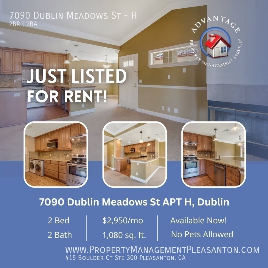 Top Floor 2 bed / 2 bath, 1,080 sq ft near Iron Horse Trail in Dublin property image