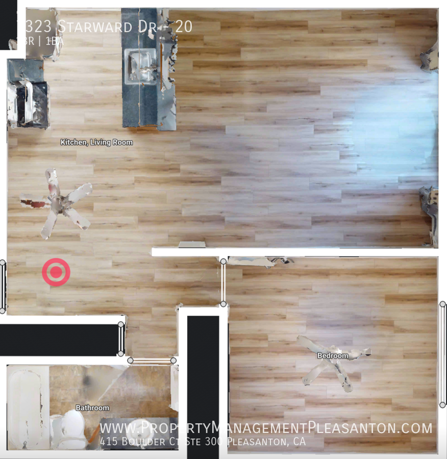 Top Floor 1 bed / 1 bath, 669 sq ft Condo Off Amador Valley Blvd property image