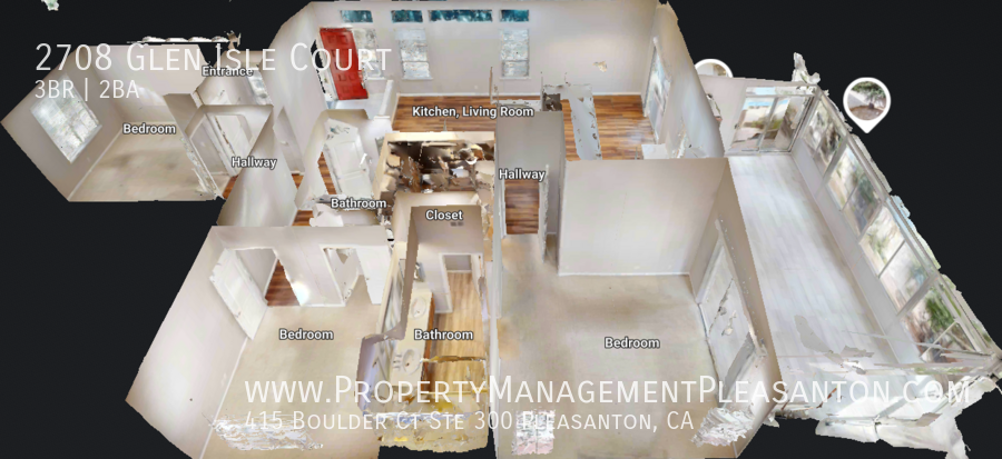 3 bedroom, 2.5 bathroom, 1,293 sq. ft. single-story property image