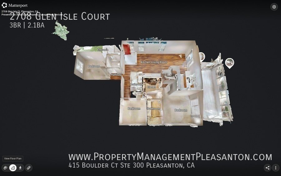 3 bedroom, 2.5 bathroom, 1,293 sq. ft. single-story property image