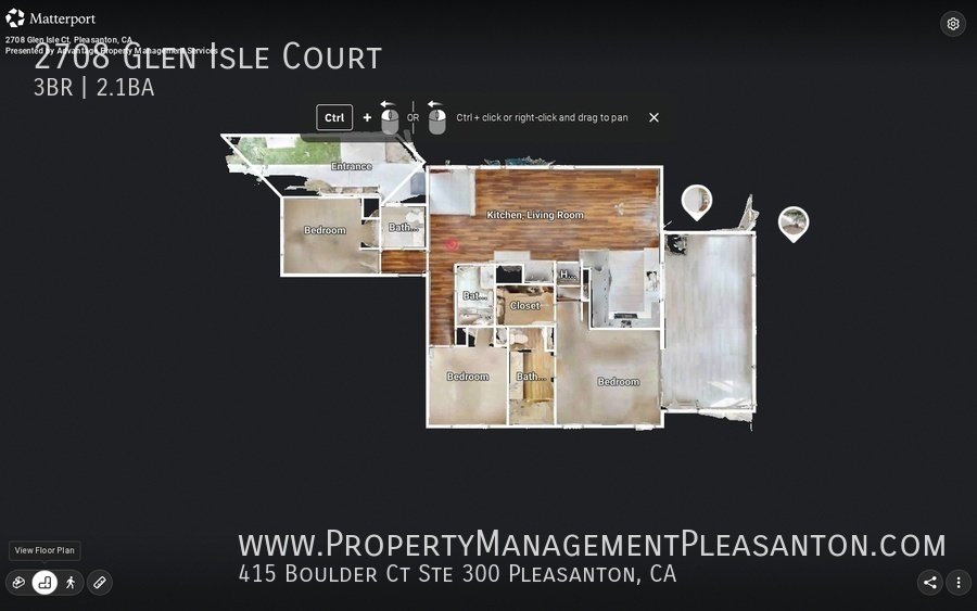3 bedroom, 2.5 bathroom, 1,293 sq. ft. single-story property image