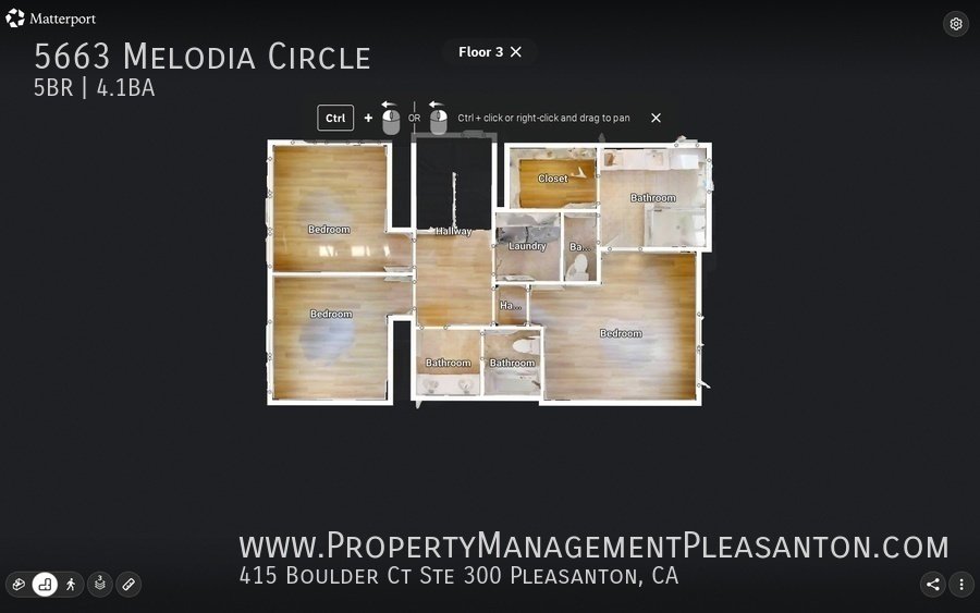 5 Bed / 4.5 Bath 2,055 sq ft Corner Townhome off Dublin Blvd property image